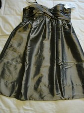 NEW Gray Sleeveless Sequined Cocktail/Prom Dress Size 6 "Suite 7"
