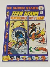 DC SUPER STARS  #1  TEEN TITANS 1976  SPEEDY  KID FLASH  WONDER GIRL  ROBIN VF
