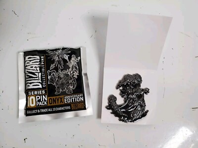 Blizzard Series 10 Kael'thas Pin -Blizzcon 2023 Onyx Edition - Black Chrome