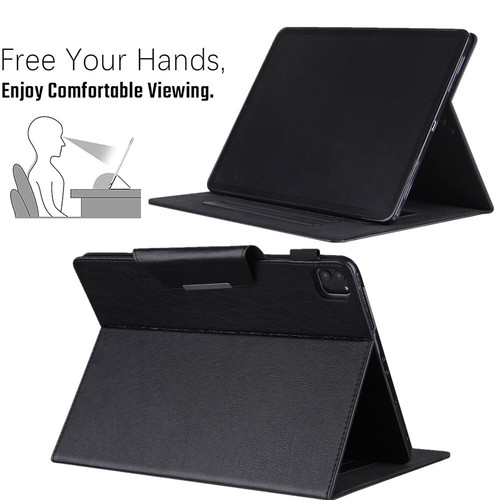 For iPad Mini/Air/Pro 9.7'' 11 12.9 13'' 2024 Magnetic Flip Wallet Leather Case - Picture 24 of 109