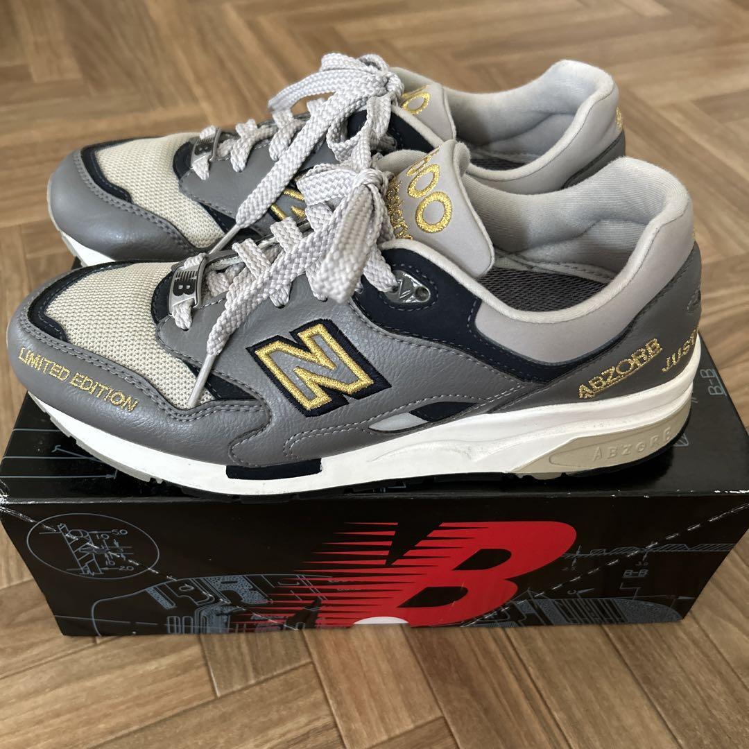 New Balance 1600 Grey CM1600LE US 7.5 from Japan | eBay