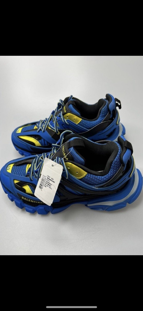 Size 6 - Balenciaga Track LED Sneaker Blue Yellow | eBay