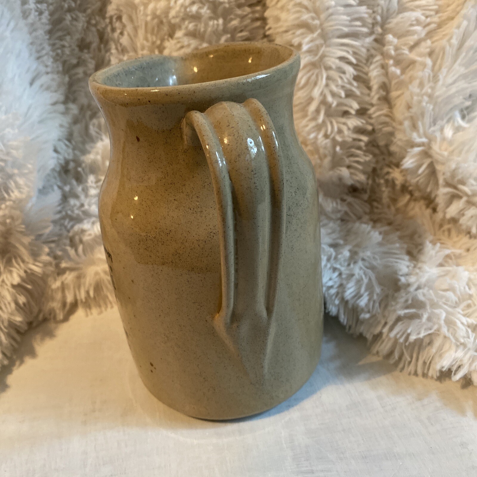 Moira Pottery England Glazed 6" Pitcher Stoneware Jug Farm House