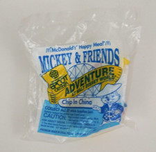 1993 New Mickey  Friends Epcot Center Adventure Chip In China McDonald's Toy