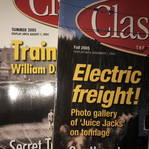 Classic Trains 2005 Spring Summer Fall Winter Editions Magazines - Picture 10 of 10