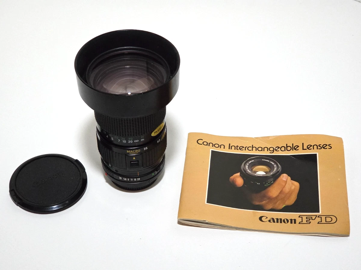 Canon 35-105mm Focal Camera Lenses for sale | eBay