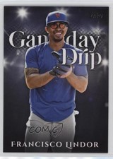 2025 Topps Series 1 Gameday Drip Francisco Lindor #GD-25 1lz5