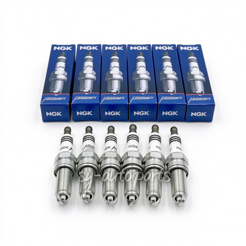 NGK Iridium IX Spark Plug Set 93175 LKR7DIX-11S, 6PCS, Fits Acura Honda Kia RAM