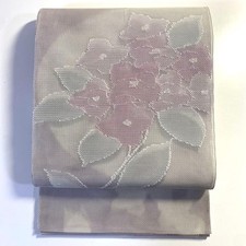 JAPANESE KIMONO BELT FUKURO OBI PURE SILK ZZ0420