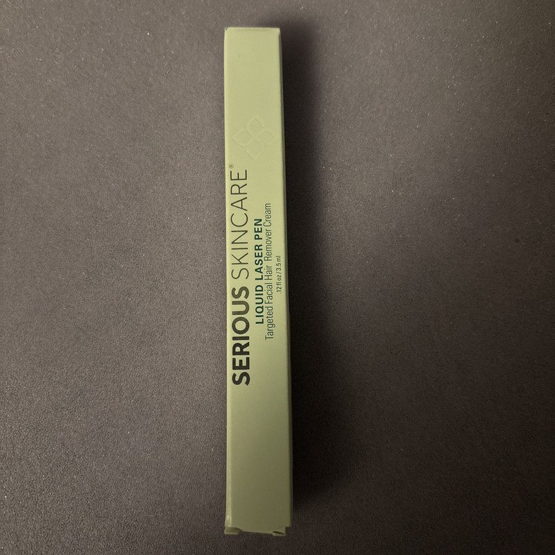 Serious Skincare Liquid Laser PEN Targeted Hair Remover for the Face .12 oz