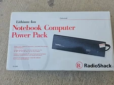 Radio Shack 23-901 Lithium-Ion Universal Notebook Computer Power Pack New READ
