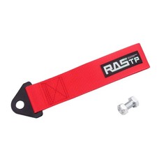 Heavy Duty High Strength Racing Tow Strap Tow Hook Red Front Rear Tow Strap Kit