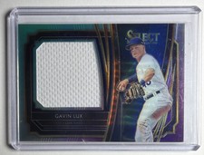 2020 Panini Select Gavin Lux #RJS-GL Jumbo Relic Patch /99 Los Angeles Dodgers