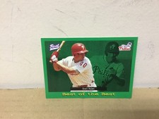Scott Rolen - 1995 Best Baseball Card - Rookie - Best Of The Best - Phillies. rookie card picture