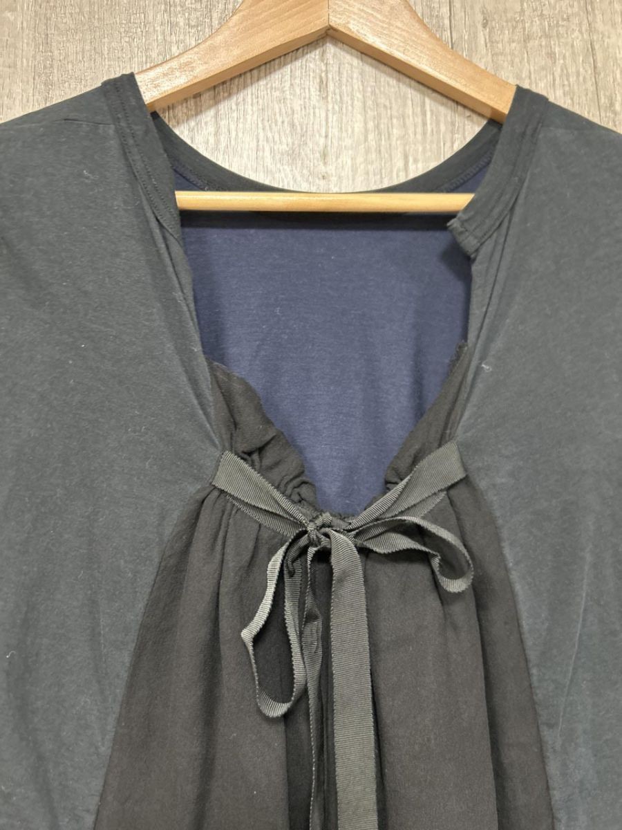 sacai Different material Docking Blouse Shirt siz… - image 2