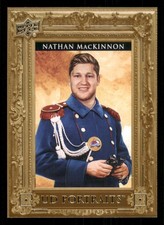 2023-24 Upper Deck UD Portraits #P7 Nathan MacKinnon