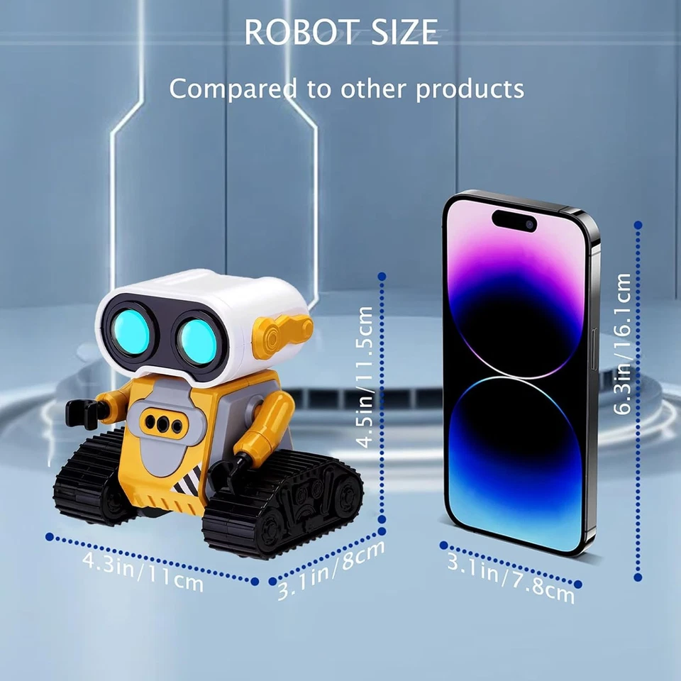 Intelligente RC Roboter mit Musik Kinder Gestensensor Ferngesteuerter Spielzeug - Bild 2 von 4