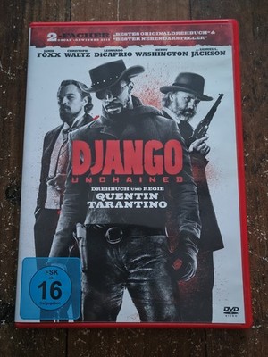 DJANGO - Unchained - Quentin Tarantino - DVD - FSK 16 - Neuwertiger Zustand