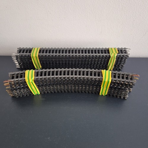 Rails Jouef HO – Lot 10 Rails Droits 475 (25cm) + 10 Courbes 920, Vintage