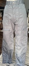 RARE Vintage GRAFFITI Parachute Nylon Pants Size 28x31 Gray Break Dancing Auth