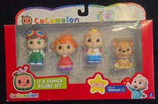CoComelon JJ and Family 4 piece toy Set 18M , Brand New