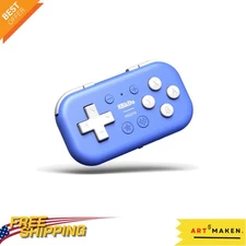 8Bitdo Pocket-Sized Bluetooth Gamepad - 16-Button Controller for Switch & And...