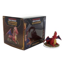 D D Icons of the Realms: 50th Anniversary - Classic Red Dragon Boxed Miniature