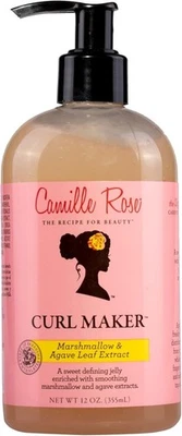 Camille Rose Natural Curl Maker and Hair Defining Jelly Marshmallow 355 ml