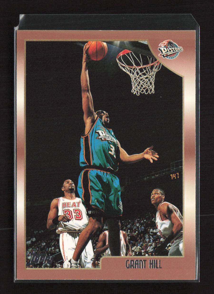 1998-99 Topps #165 Grant Hill Detroit Pistons