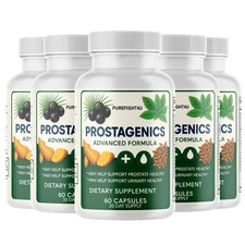 Prostagenics Prostate Health Pills, Bladder & Urinary Support – 5 Bottles