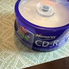 Memorex CD-R 52x Multi Speed 700MB 80 Min Recordable 30 Pack Blank Discs New