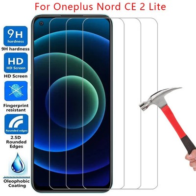 2PCS Oneplus Nord CE2 Lite CE2Lite Tempered Glass Film Cover Screen Protector