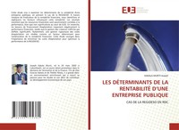LES DÉTerminants DE LA RentabilitÉ D'une Entreprise Publique Joseph Taschenbuch