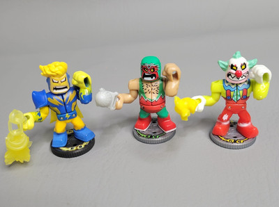 Akedo Ultimate Arcade Warriors Lot Series 1 Epic Loco Grande Crackup ThunderPant