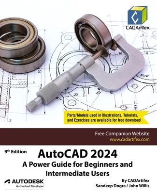 Cadartifex (u. a.) | AutoCAD 2024 | Taschenbuch | Englisch (2023) | CADArtifex