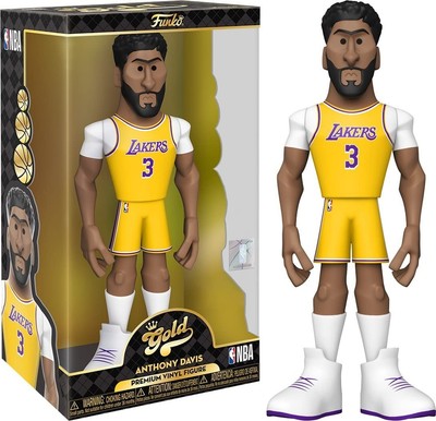 Funko Gold 12'' NBA: Lakers - Anthony Davis - 1/6 Odds for Rare Chase Variant - C