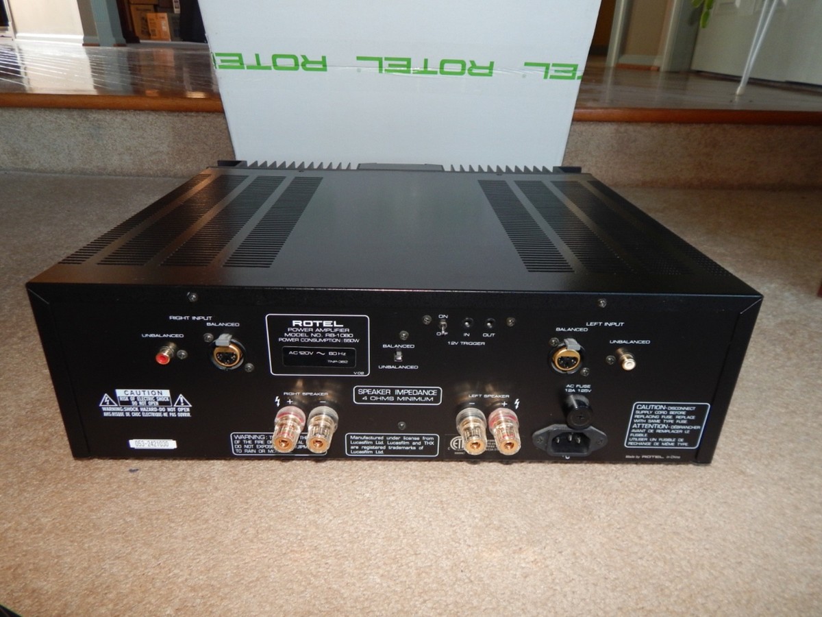 Rotel RB-1080 2 Channel Power Amplifier for sale online | eBay