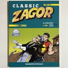 CLASSIC ZAGOR 26 MISSIONE SPECIALE FUMETTI BONELLI RISTAMPA A COLORI APRILE 2021