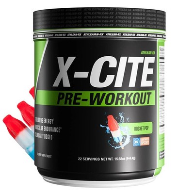 XCITE PreWorkout by ATHLEANX  Enhanced Formula with BetaAlanine, Creatine & C...