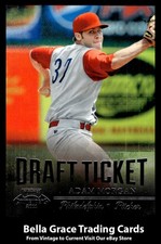 2011 Playoff Contenders Adam Morgan #DT53 Philadelphia Phillies Draft Ticket