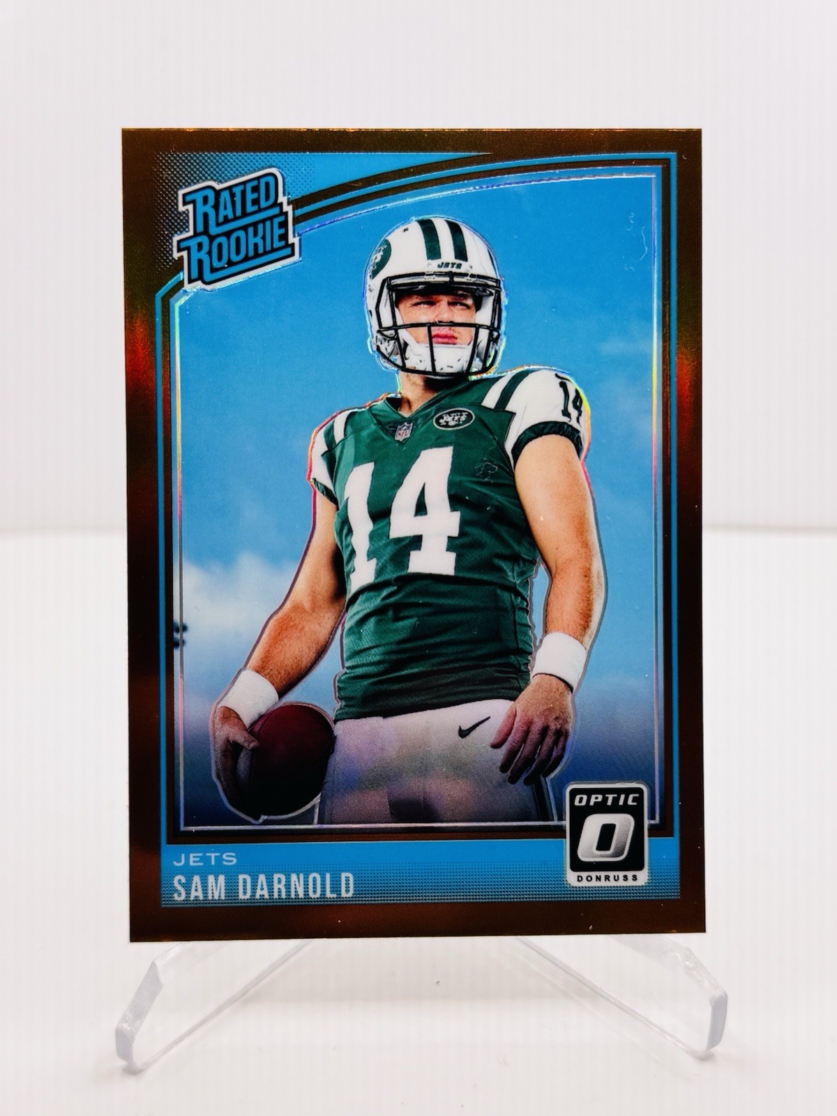 Sam Darnold 2018 Optic Rated Rookie Bronze Prizm RC #151 SEAHAWKS