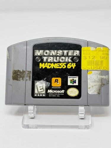 Monster Truck Madness 64 N64 Loose Authentic good