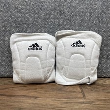 Adidas Knee pads White Medium Sleek Minimalist Design No Box LG