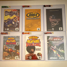 6x Nintendo 64 Manual Lot