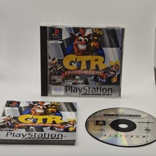 Crash Team Racing Sony PlayStation 1 UK PAL Platinum Edition W/ Manual