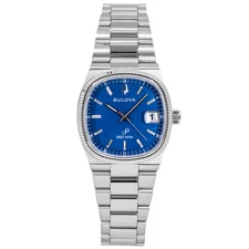 Bulova Precisionist Super Seville Men's Watch Sapphire Crystal Blue 96B440