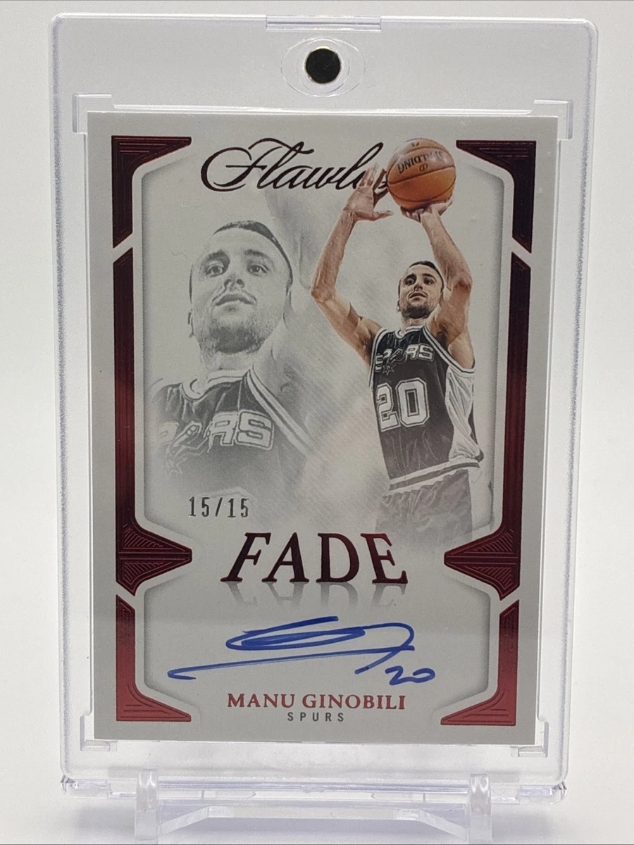 その他 UD Sweet Shot Emanuel Ginobili auto Panini Manu Ginobili Basketball Autographed Sports Trading Cards