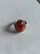 Pure Natural Yemeni Aqeeq gemstone ring