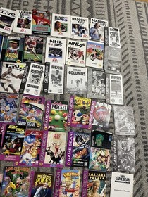 Sega Genesis Game Gear Atari Lynx Manual Poster And Insert Lot Only