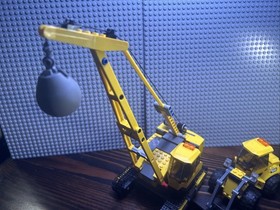 LEGO CITY Demolition Site 60076 Wrecking Crane and Loader 100% Complete - READ